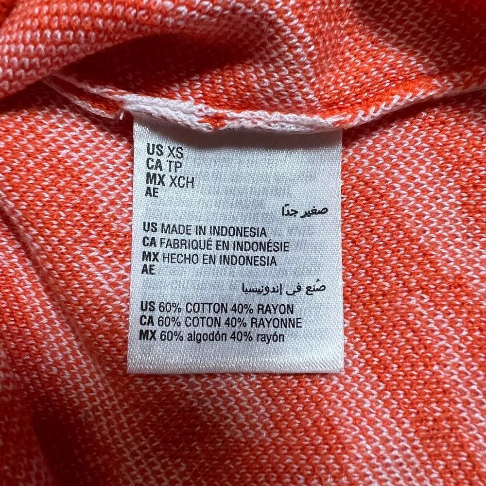 Charter Club Zebra Print Knit Button Up Cardigan Size X-Small Colorful Animal - Image 5