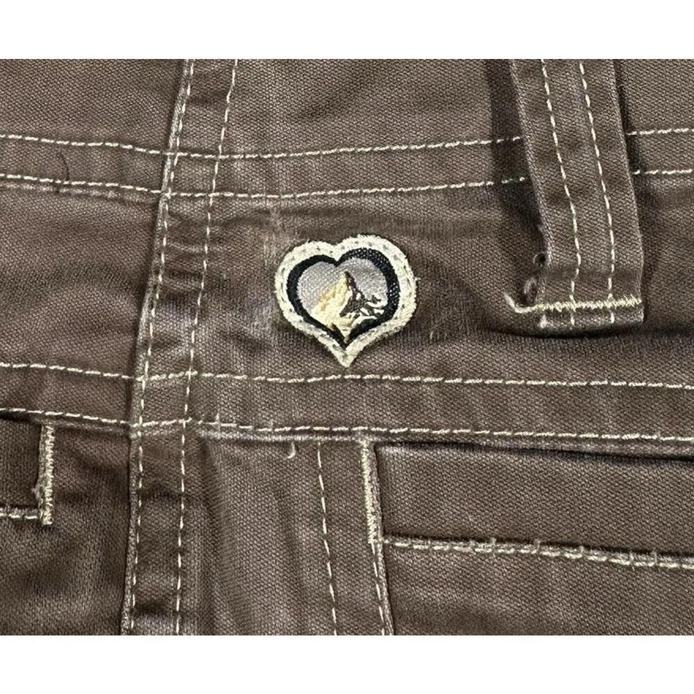 Kuhl Dulce Hiking Pants Womens 2 (28x31.5) Brown Cotton Blend Hiking Outdoors - Image 9