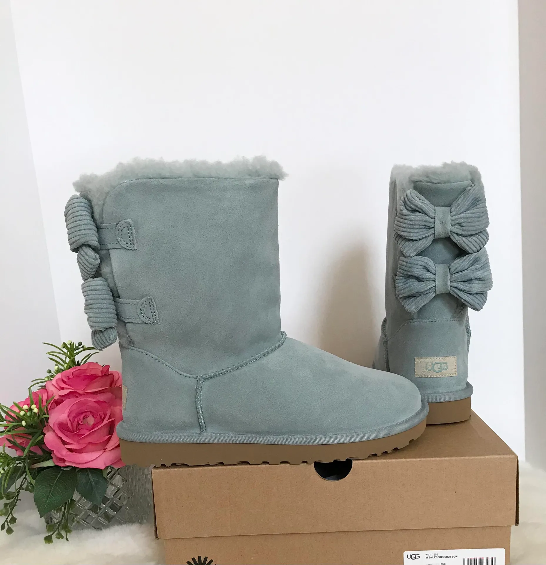 UGG Bailey Corduroy Bow - Image 2