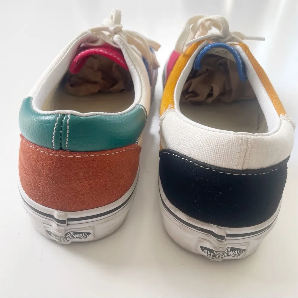Vans - Colorful Patchwork Sneakers size 9/7.5 - Image 3