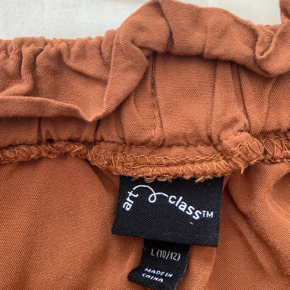 Art Class Burnt Orange Pants - Image 2