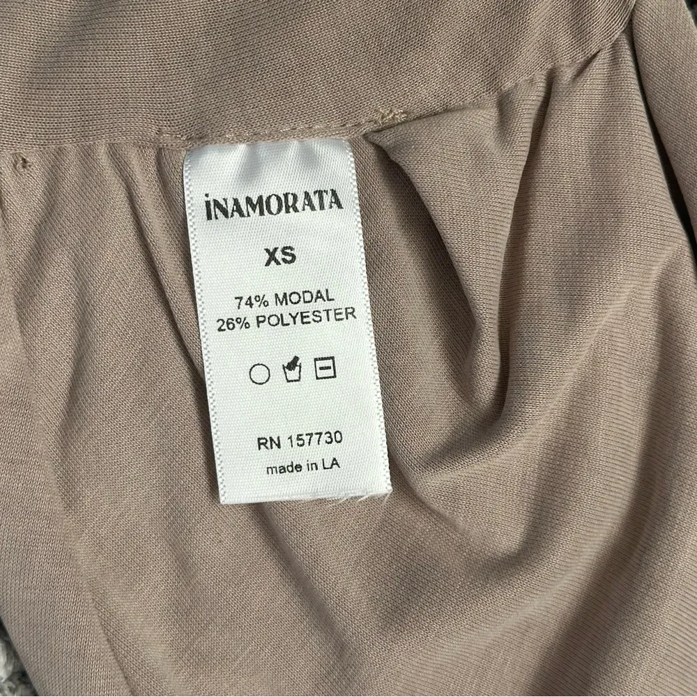 NWT Inamorata Stone Zuri Halter Top Tan Size XS - Image 3