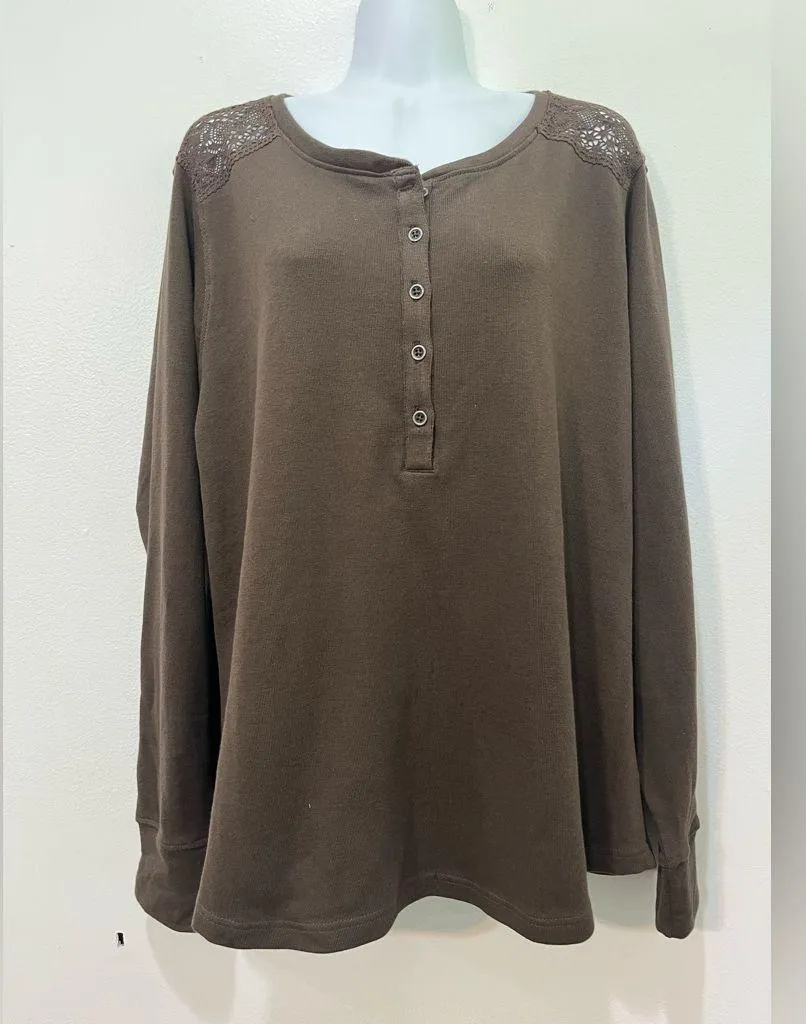 Ariat REAL Henley Shirt - Image 3