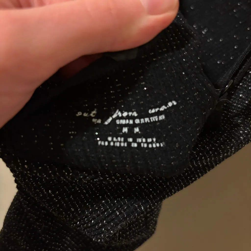 Black Glitter bodysuit - Image 4