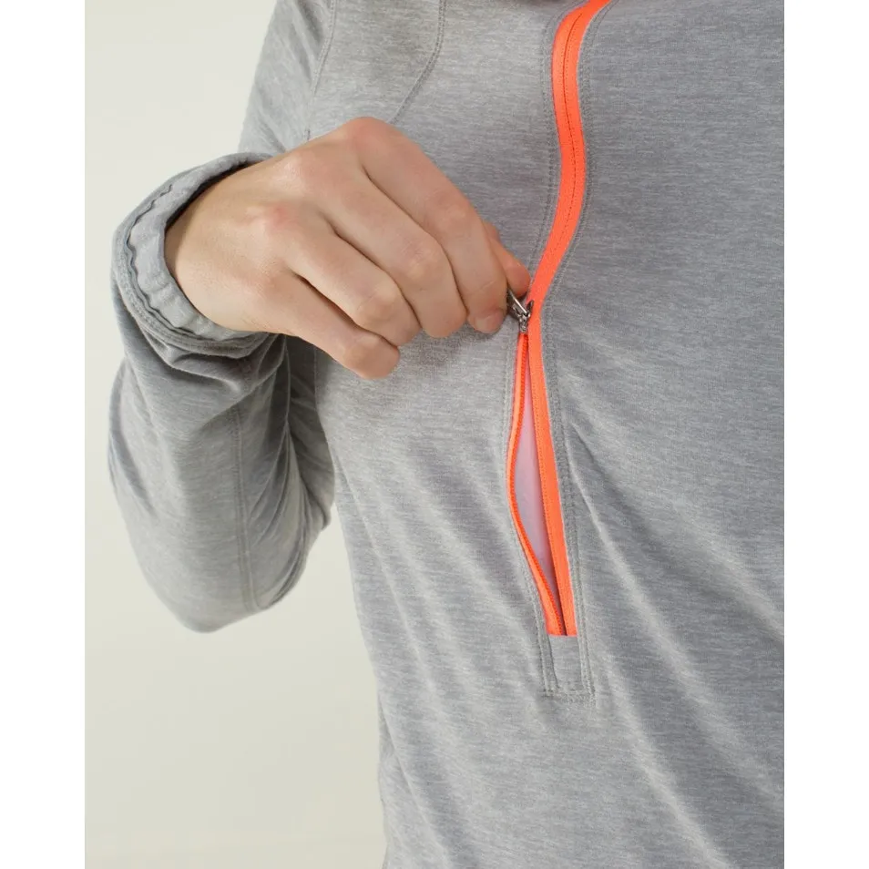 Lululemon Pullover Womens‎ 4 Heathered Grey Forthright 1/2 Zip - Image 5