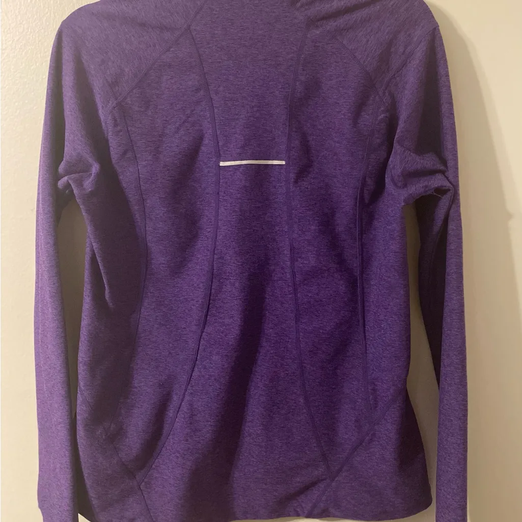 Womens Gander Mountain GSX‎ Purple Tech 1/2 Zip Pullover Size Medium - Image 2