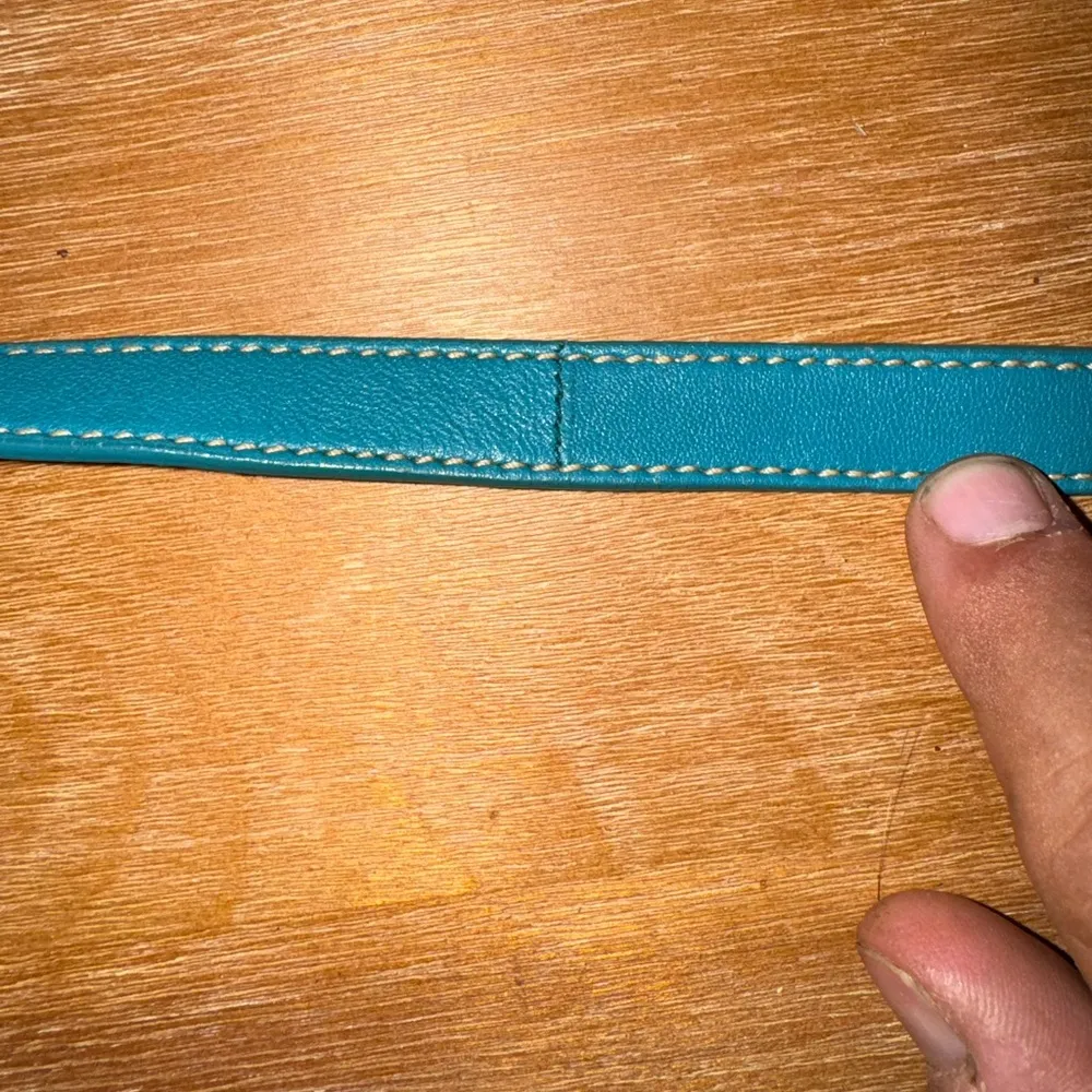 Prada Blue Tessuto Gaufre Crossbody - Image 13