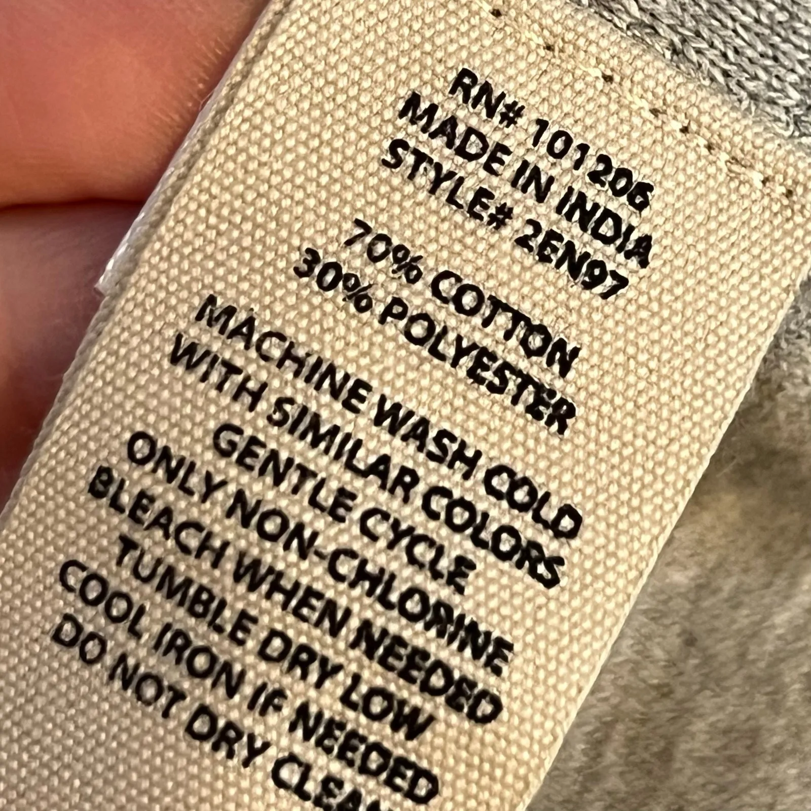 Soft Surroundings Glacier Canyon Excalibur gray Stripe Poncho vest scandi girl - Image 8