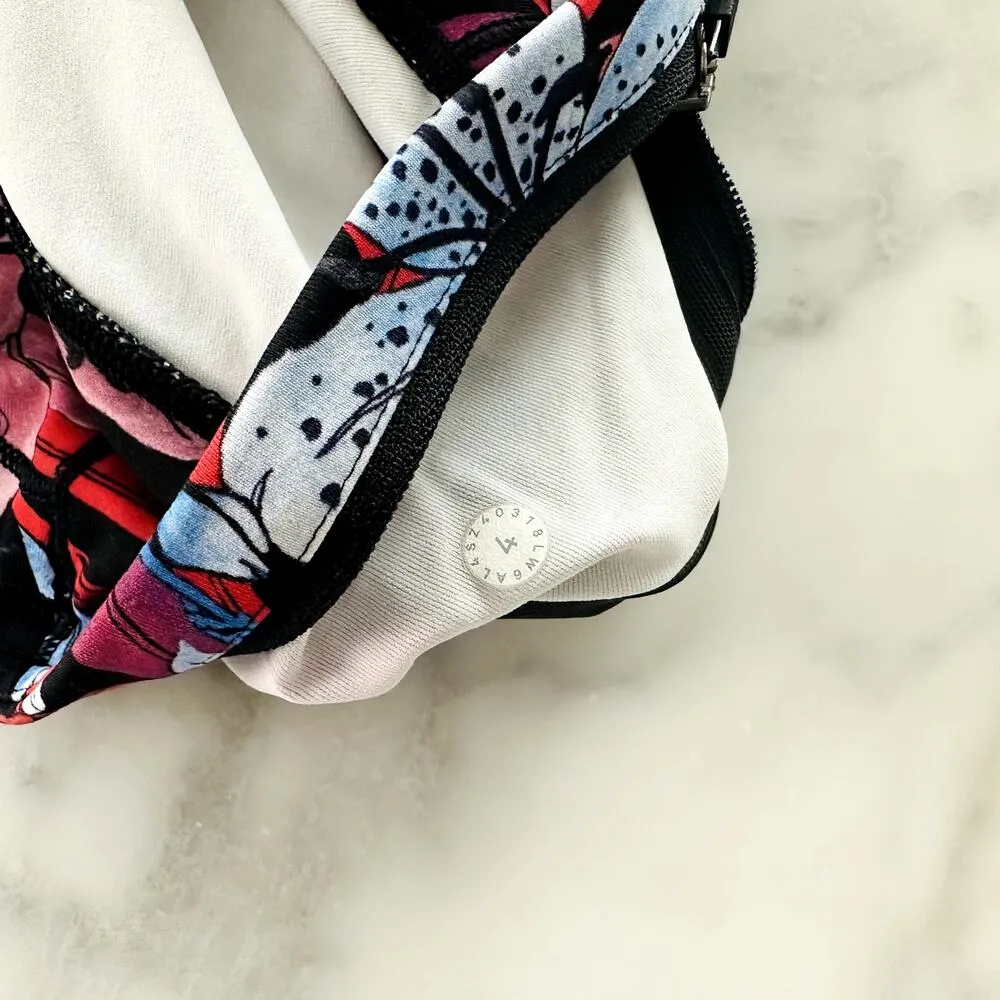 Lululemon Speed Up Crop *21" 4 Lush Lillies Multi #W6AL4S Luxtreme Run Gym - Image 6