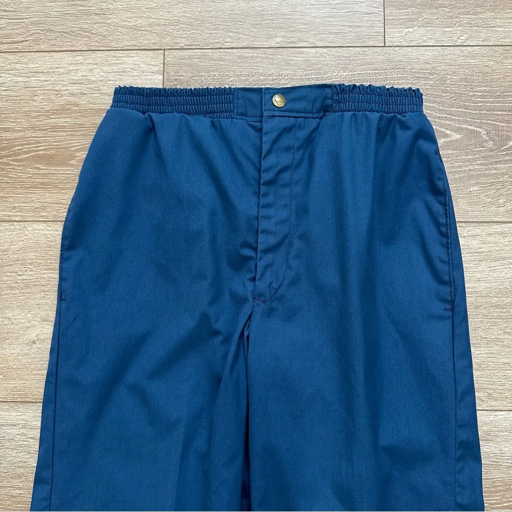 Vintage WOOLRICH Made in USA Knickers Hiking polyester blend Women's Small Navy - Image 4