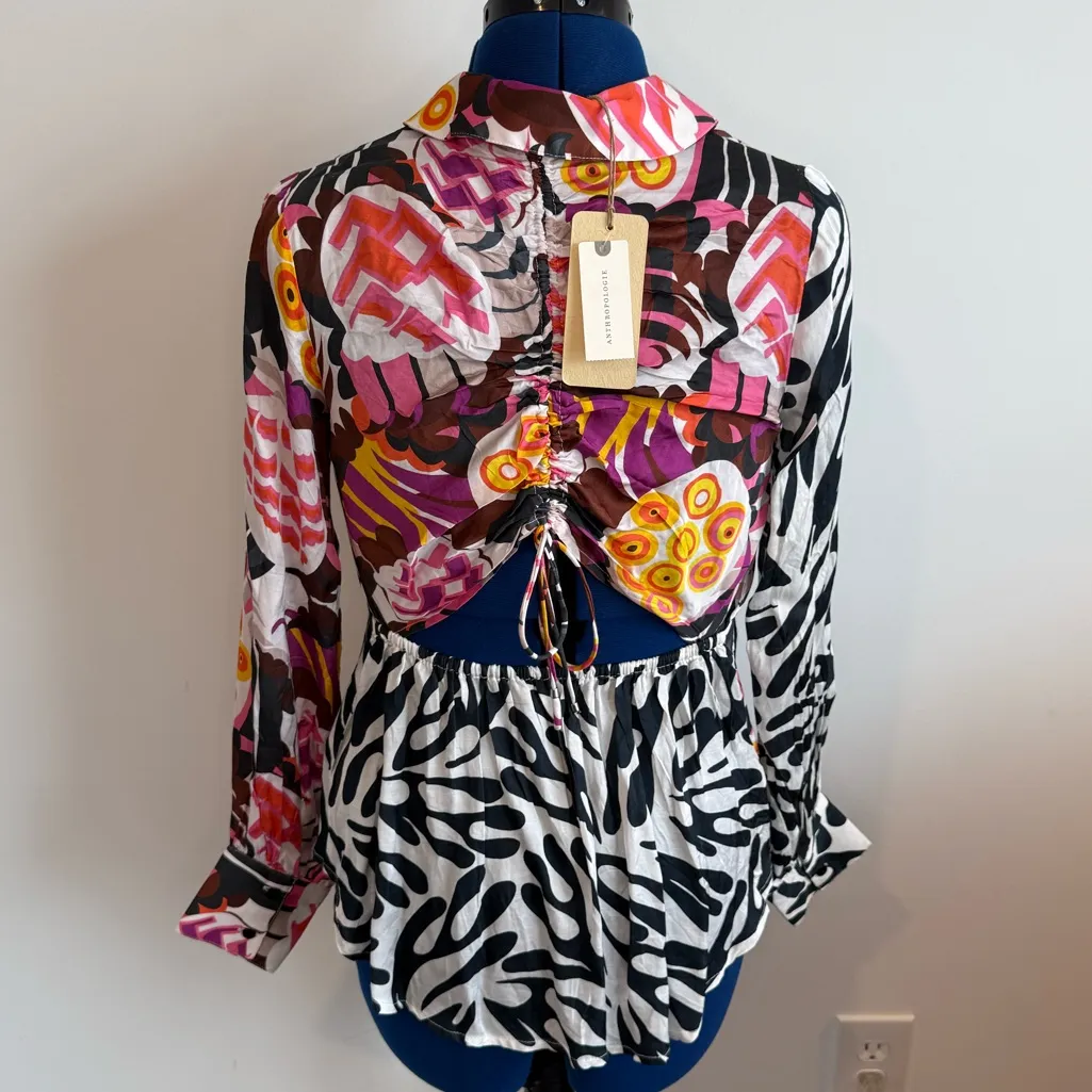 Anthropologie Let Luv Be Top - Image 4