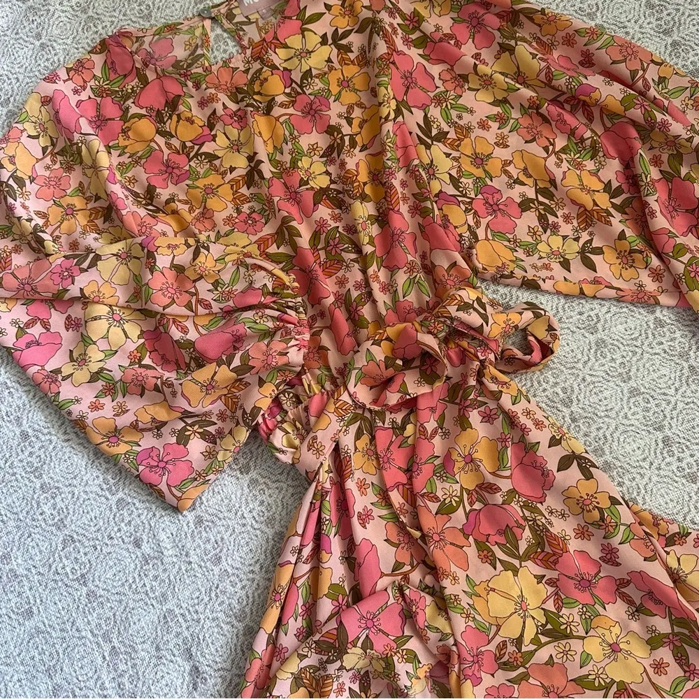 Show Me Your Mumu Larissa Dress In Pretty Poppy - Image 9