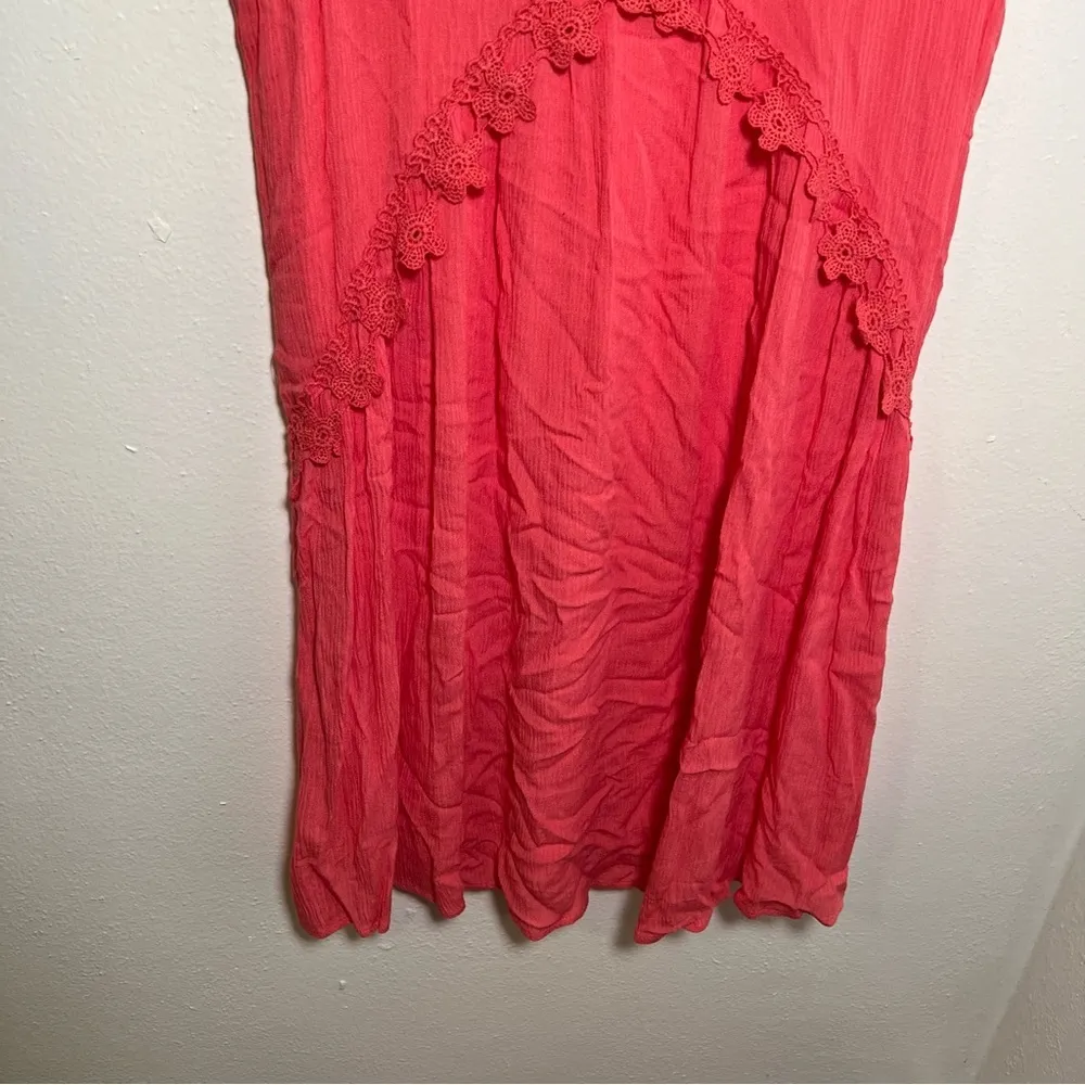 Altar’d State Sleeveless Swing Dress Pink - Image 4