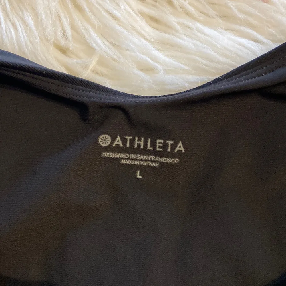 ATHLETA WOMENS ONE PIECE SWIM SIZE L EXCELLENT CONDITION COLOR BLACK - Image 12