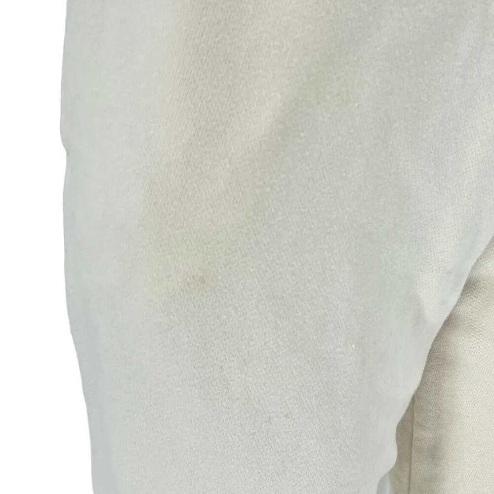 Peloton White Elastic Waist Drawstring Workout Ankle Sweat Jogger Pants XS - Image 4