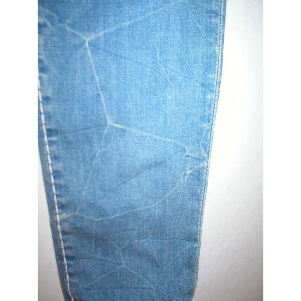 New $329 Womens True Religion Brand Jeans NWT Casey Super T Skinny USA Blue 26 - Image 7