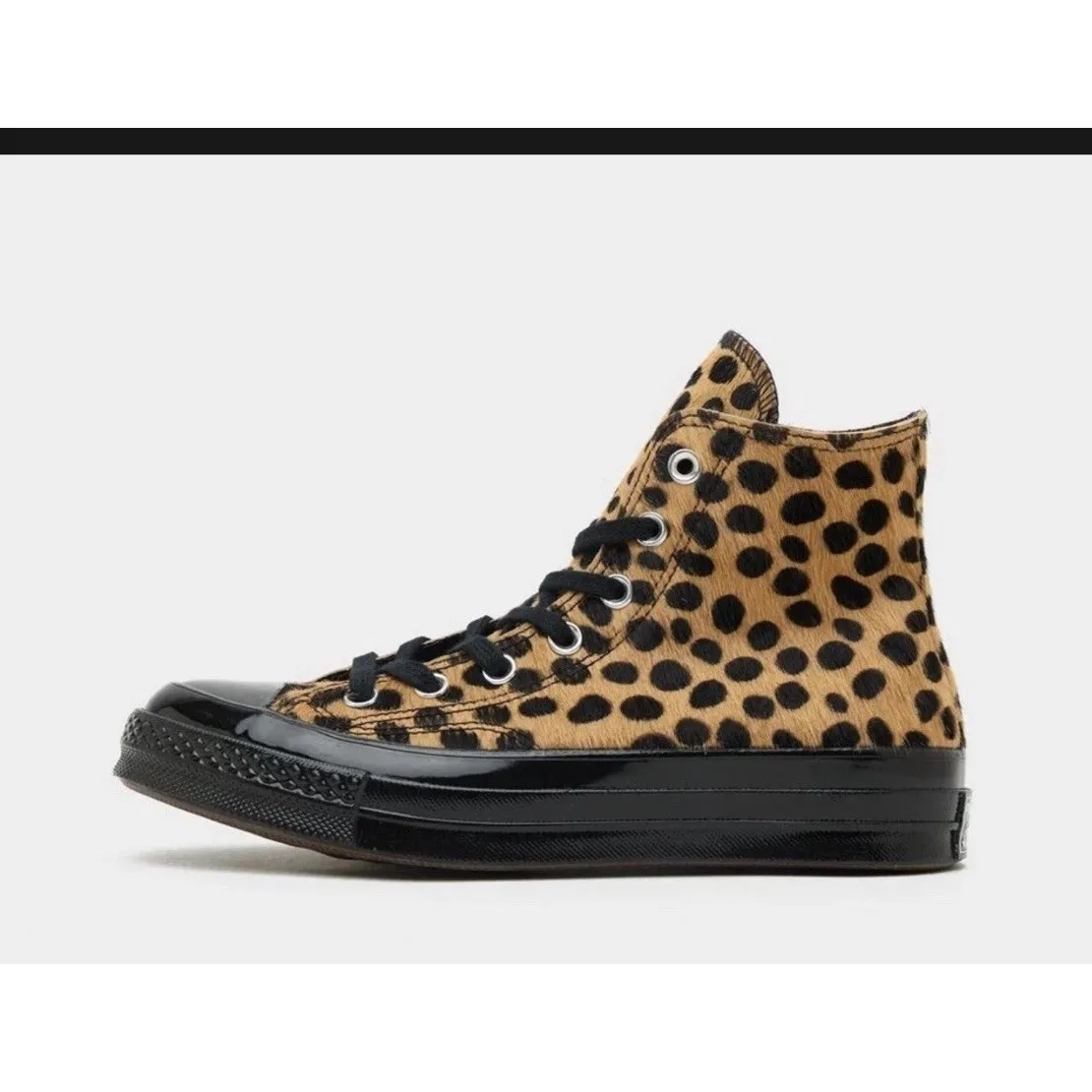 Converse Chuck 70 Hi Pony Hair Women's in Brown Shoes Size 10 - Image 4