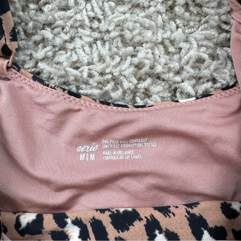 Aerie Leopard Full Coverage One Piece Swimsuit - Image 10