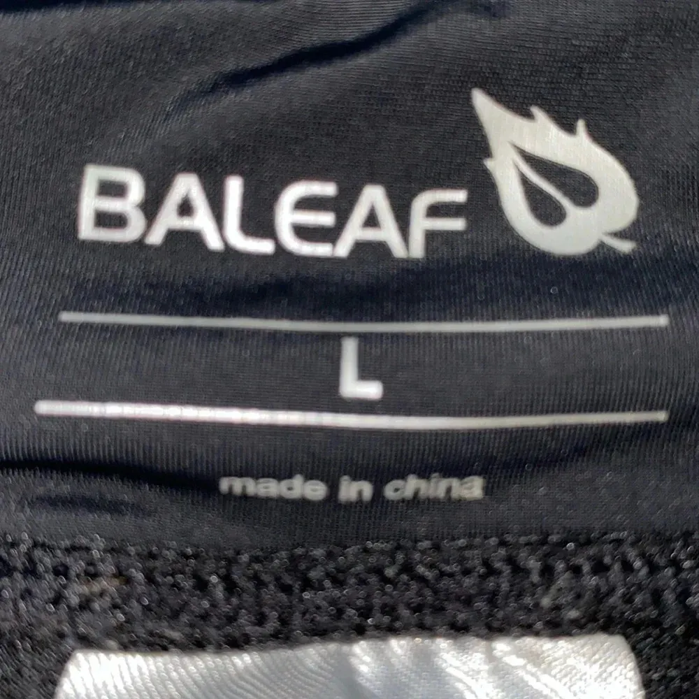 BALEAF bicycle capris padded seat small zipper back pocket reflectors NEW size L - Image 10