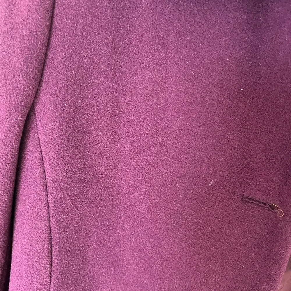 Purple Pea Coat - Image 3