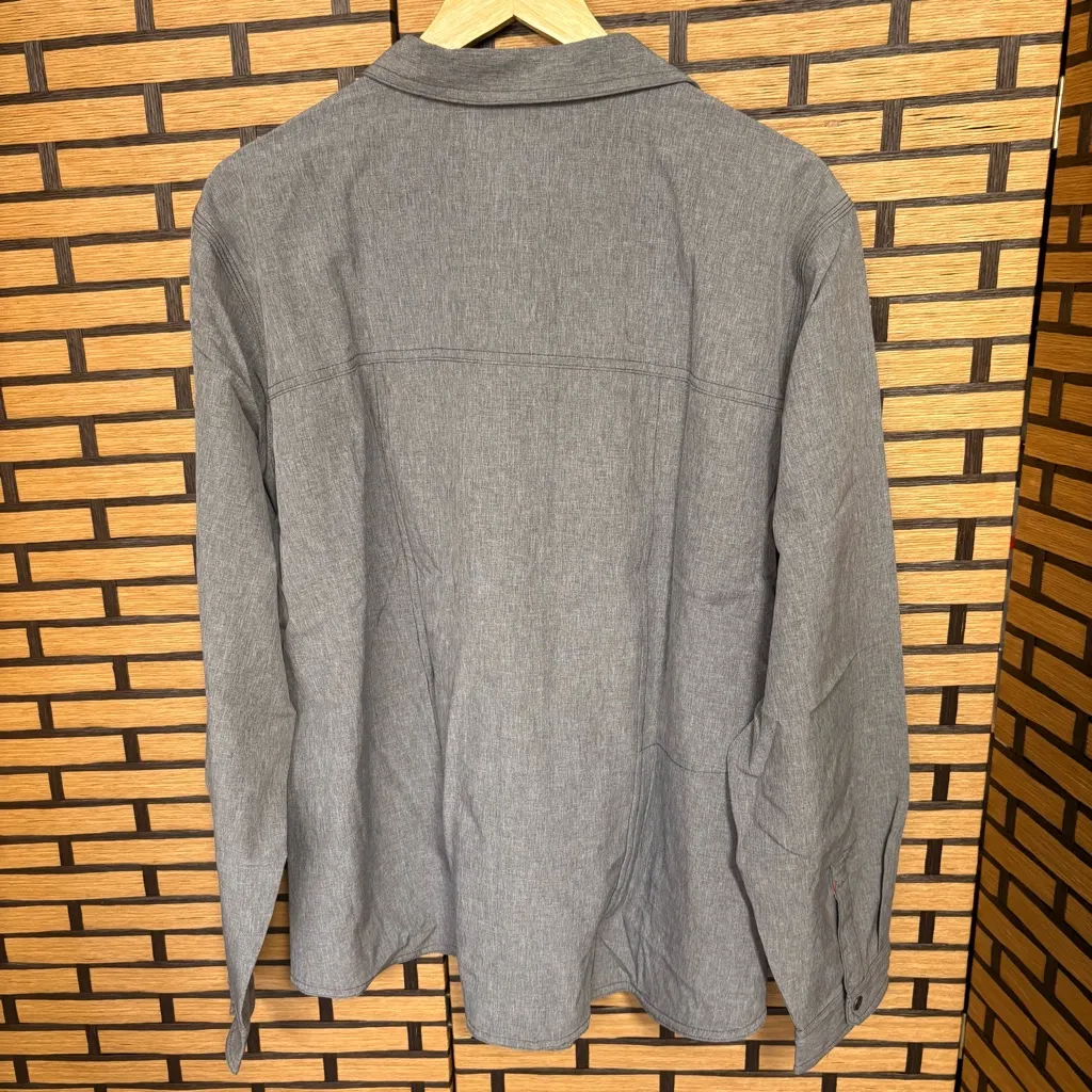 Dickies Gray Temp-iq Button‎ Down Shirt Size 2X - Image 2