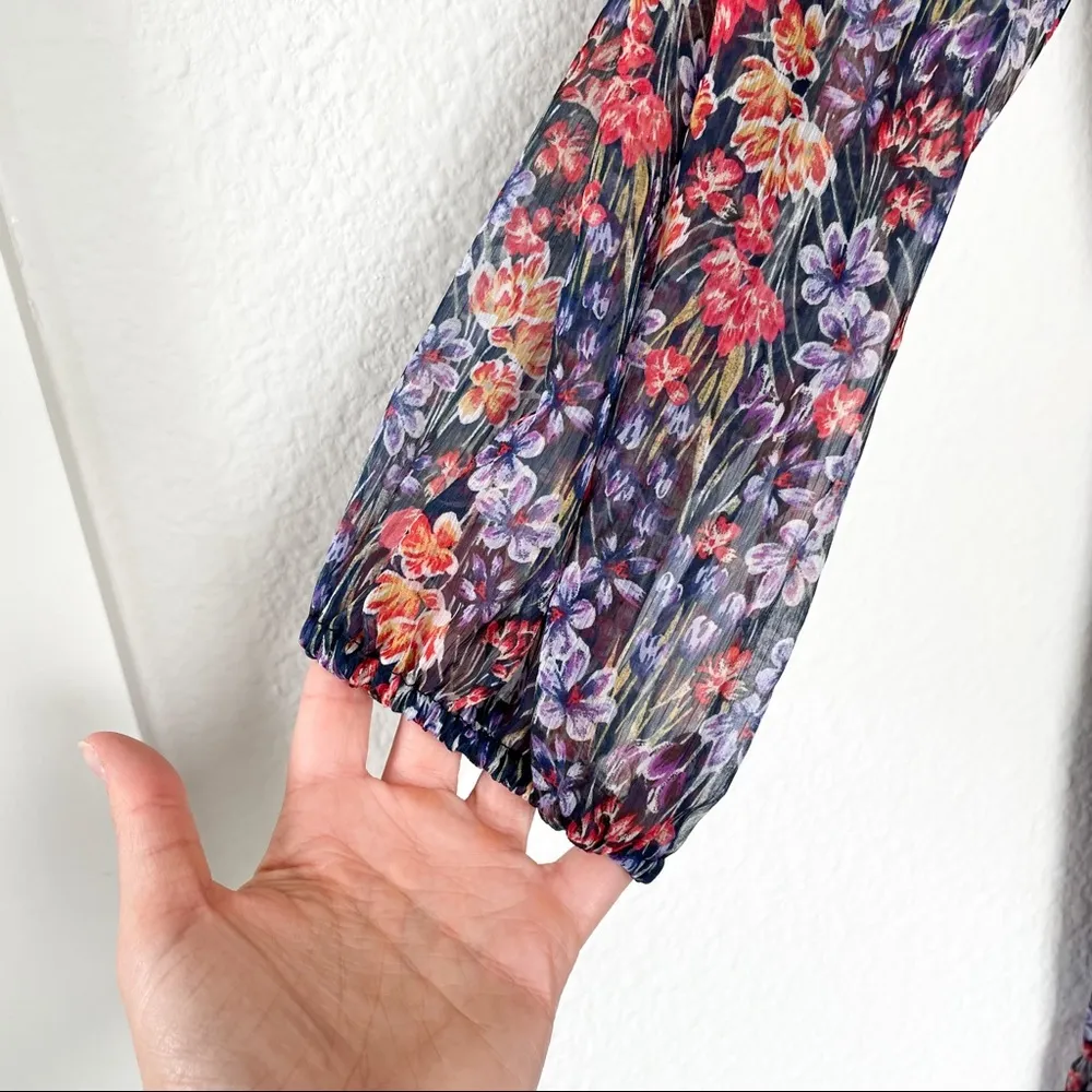 Anthropologie MISA Los Angeles Anahita Floral Open-Back Maxi Dress - Image 8