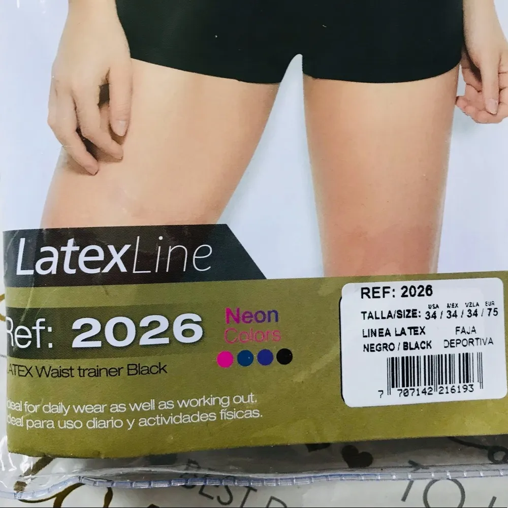 Waist Trainer High Compression Black Size M Size M - Image 8