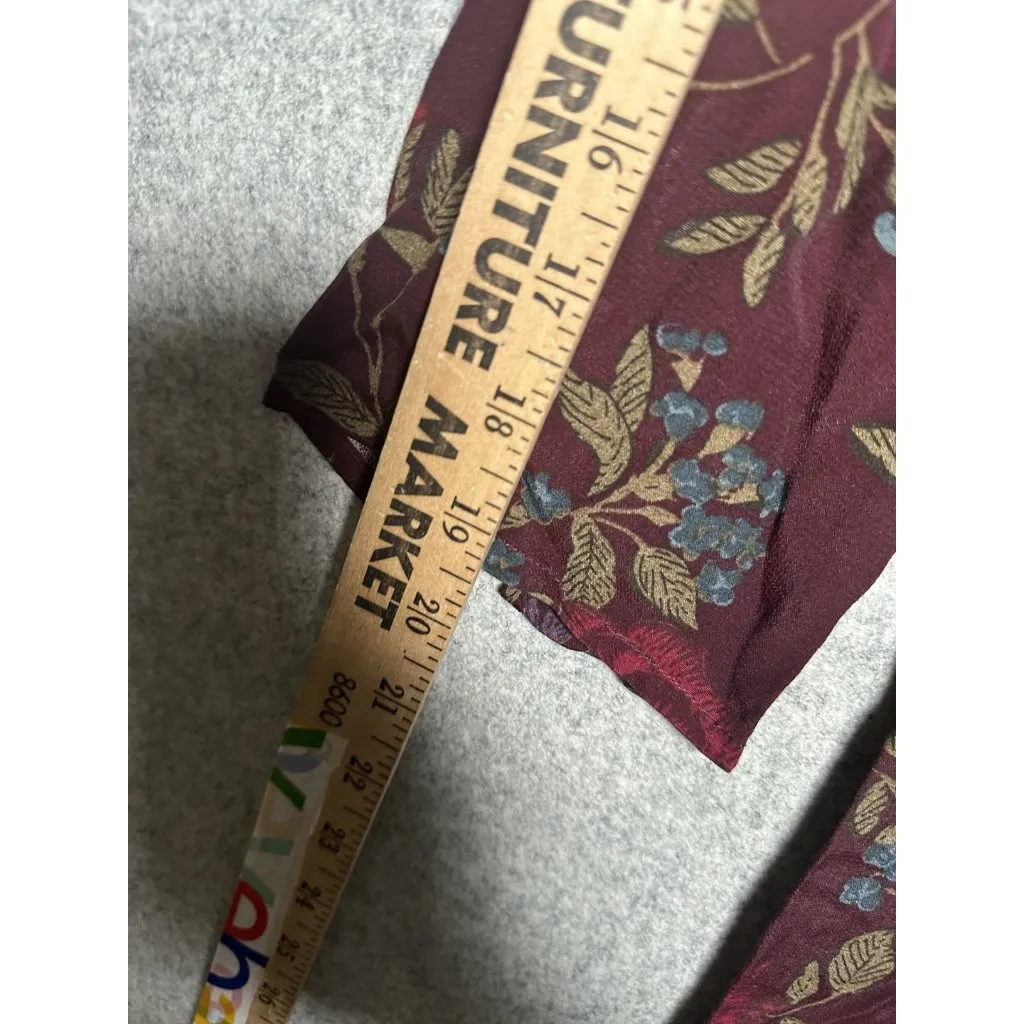 Vintage Eddie Bauer Medium Tall Womens Floral Maxi Dress Cottagecore Grunge - Image 12