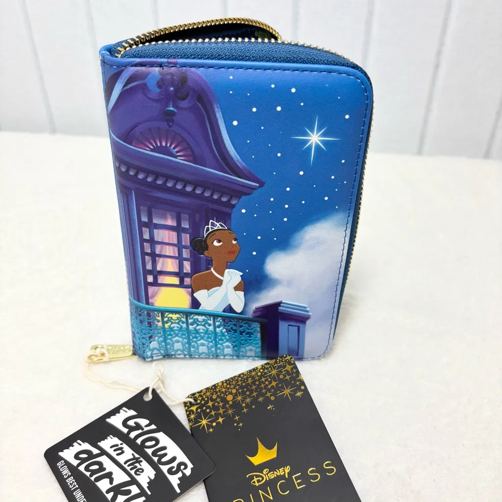 Loungefly Disney Princess and The Frog 15th Anniversary Zip Around Wallet - Image 9