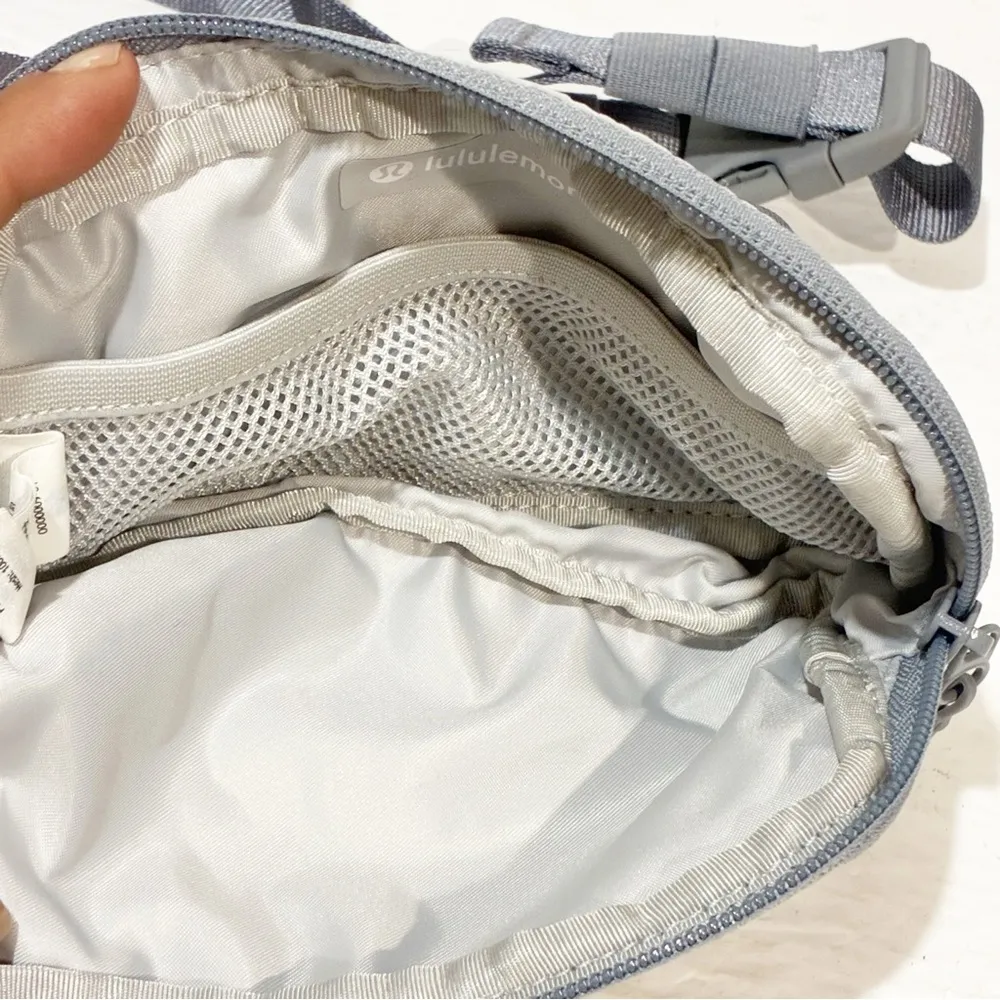 Lululemon Nylon Mini Belt Bag Fanny Pack Adjustable Strap Rhino Grey OSFM - Image 2