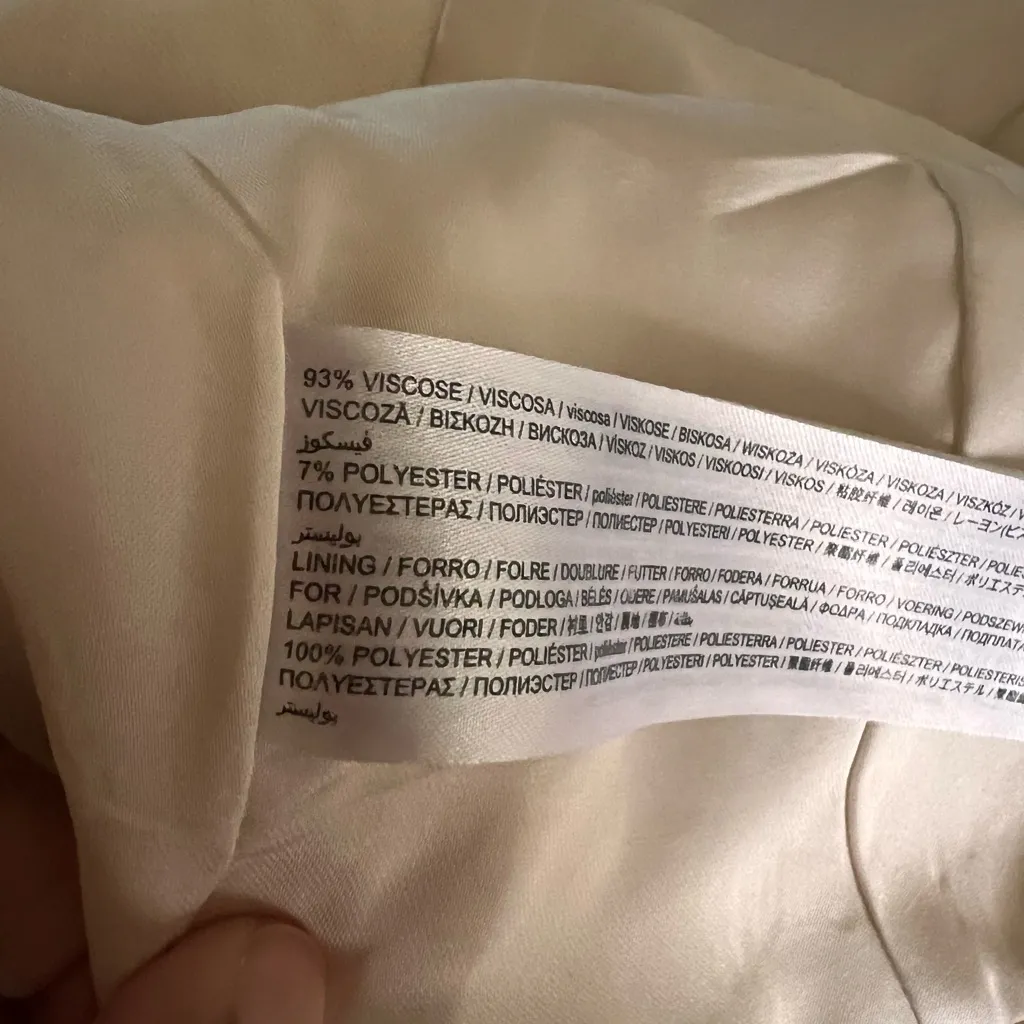 Mango Off-White Button-Up Top - Image 6