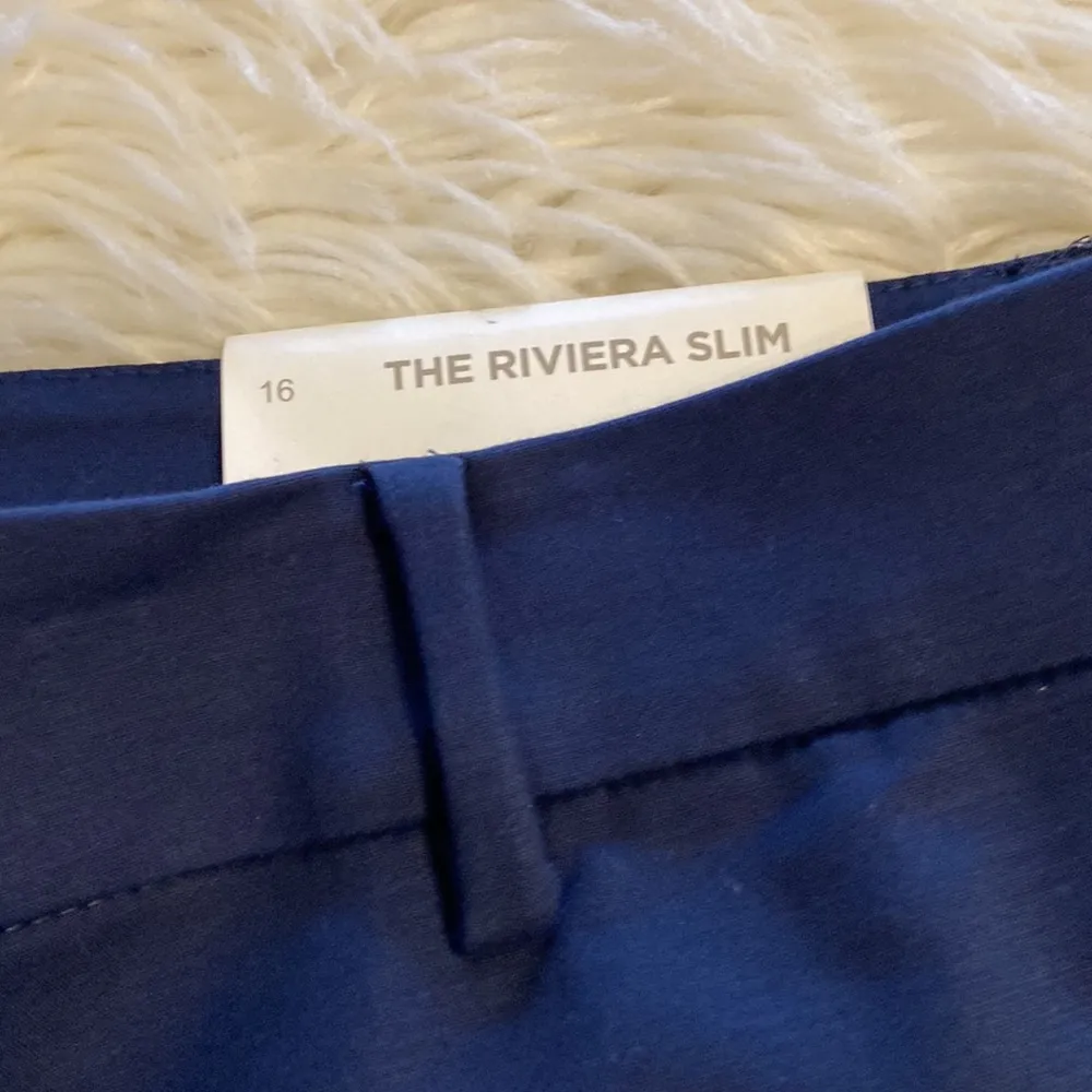 LOFT RIVERA SLIM PANTS NAVY BLUE COLOR BRAND NEW INSEAM 26” - Image 10