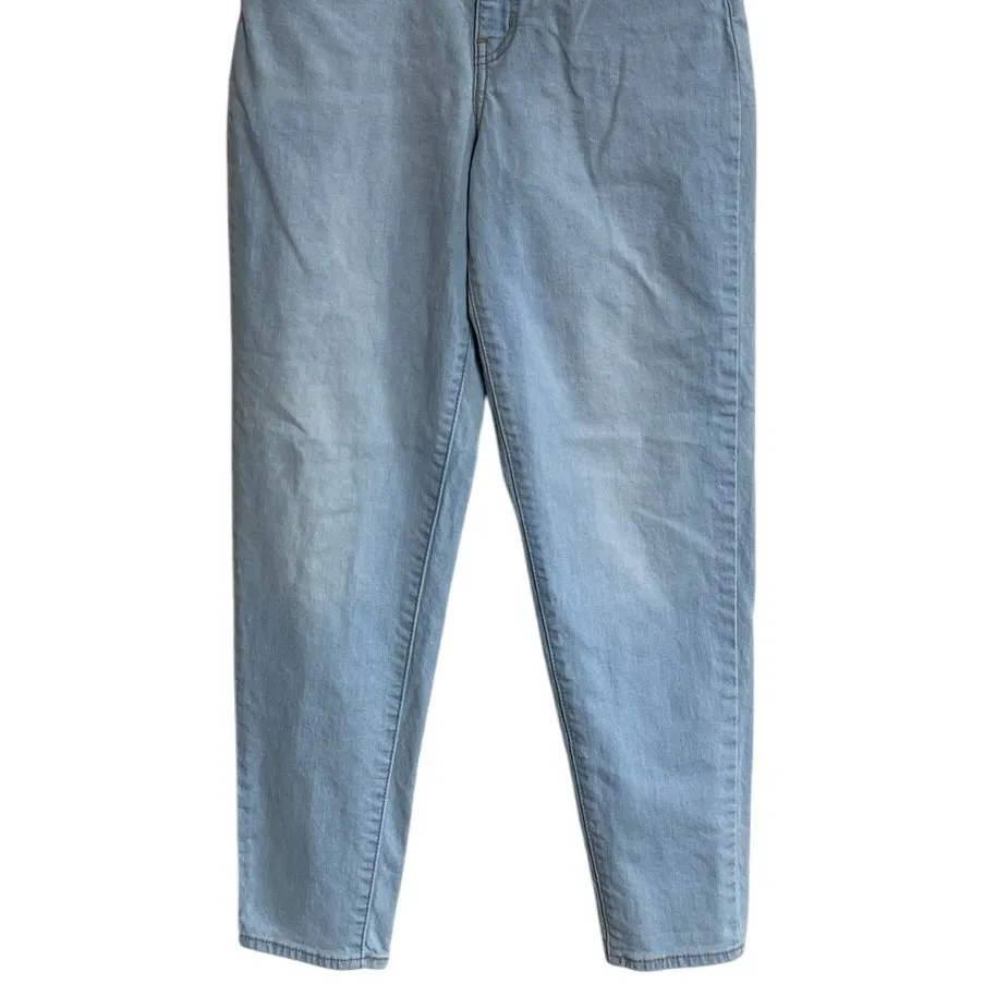 Levi's‎ 724 High Waisted Taper Super Light Wash Jeans 27 X 28- Excellent - Image 6