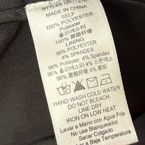 MOD Black Strapeless Crop Jumpsuit‎ Size Large - Image 9