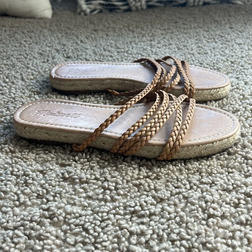 Madewell • strappy braided espadrille sandals - Image 61