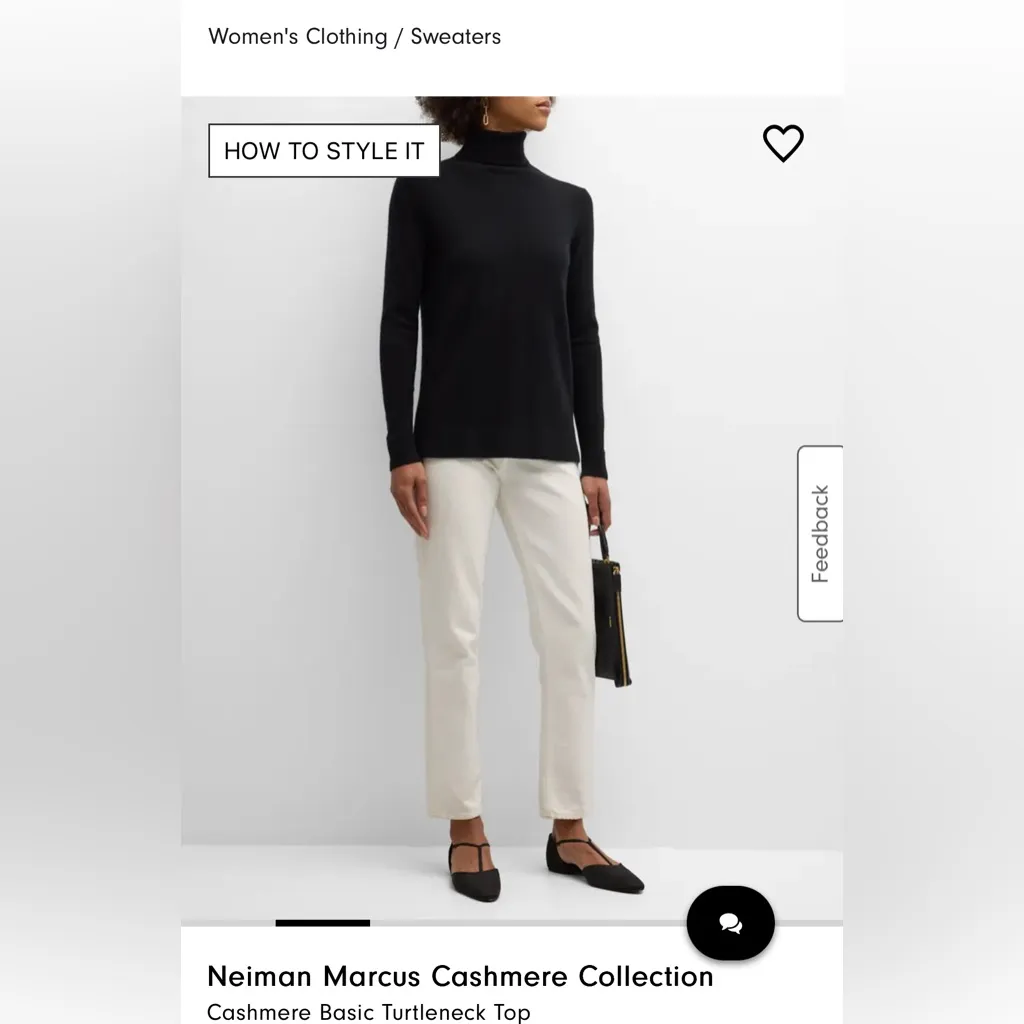 Neiman Marcus Cashmere Sweater Sz L - Image 6