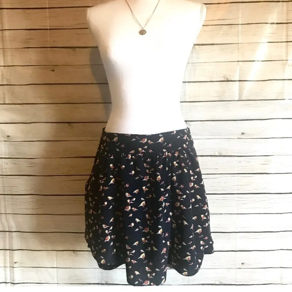 GAP Bird Print Skirt With Pockets Size 2 - Image 8