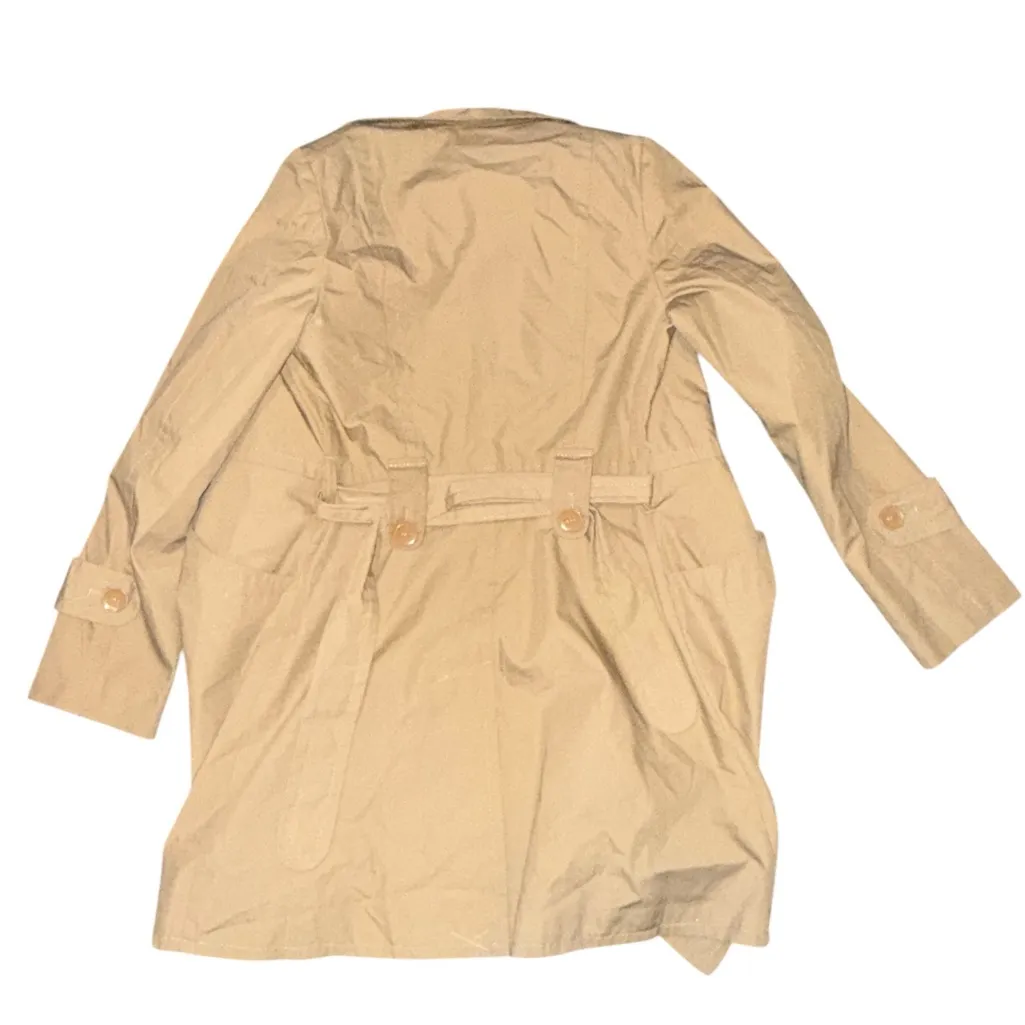 H&M Classic Tan Trench Coat - Image 7