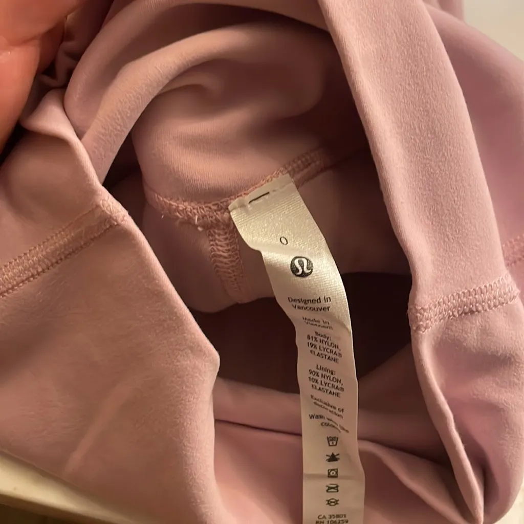 Lululemon 28’ align leggings (pink peony) - Image 7