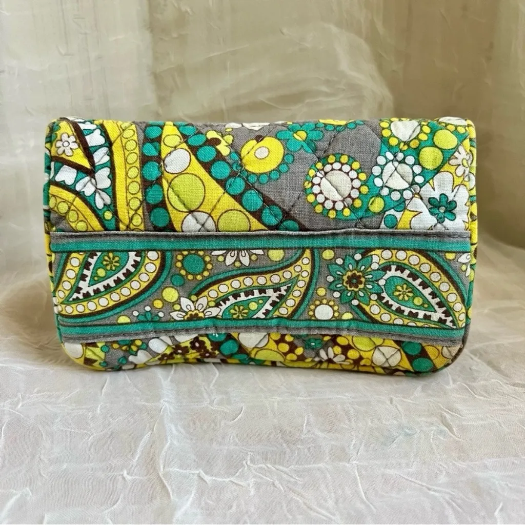 Vera Bradley Shoulder Duffle Bag, Lemon Parfait, Wallet & Purse Set, Vintage Y2K - Image 8