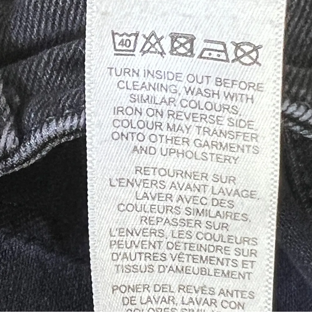 ASOS 5 Pocket Black Denim Jeans with Raw Hem - Image 11