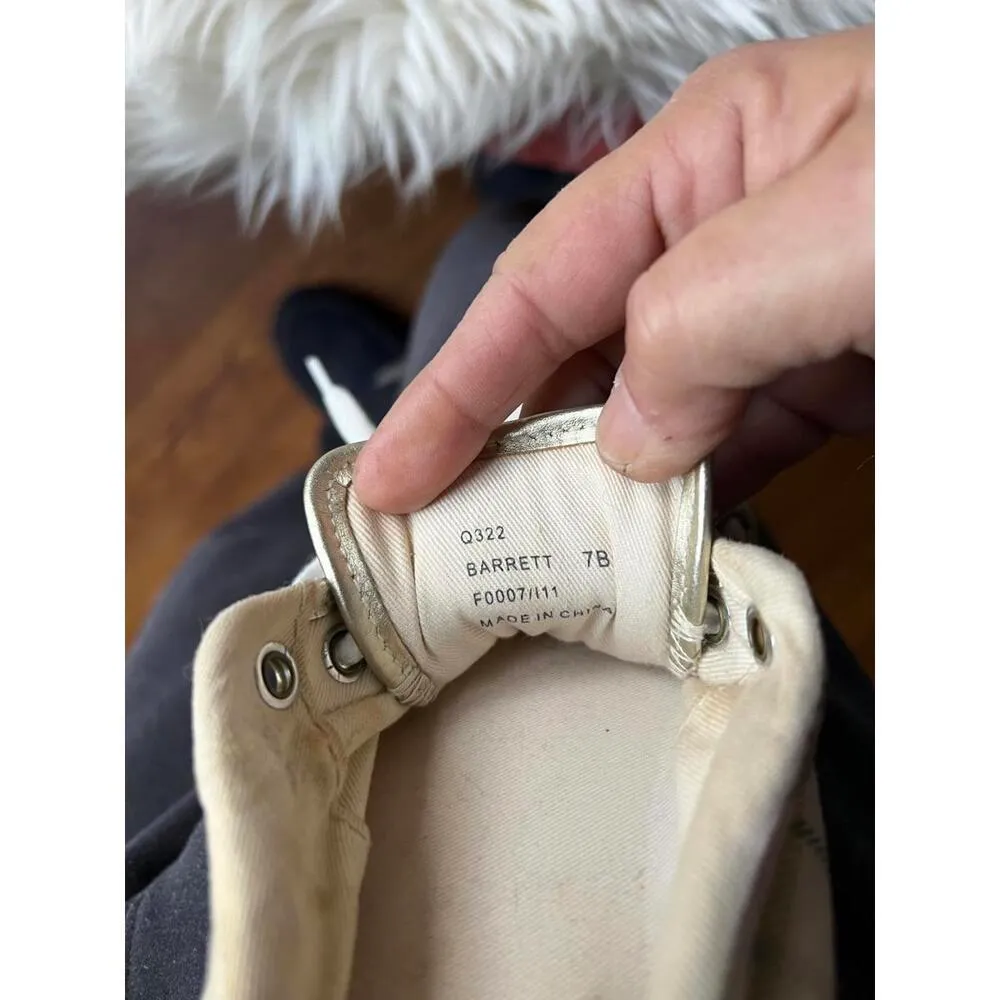 Coach Barrett Plaid Sneakers - Stylish and Comfortable size 7 - Image 4