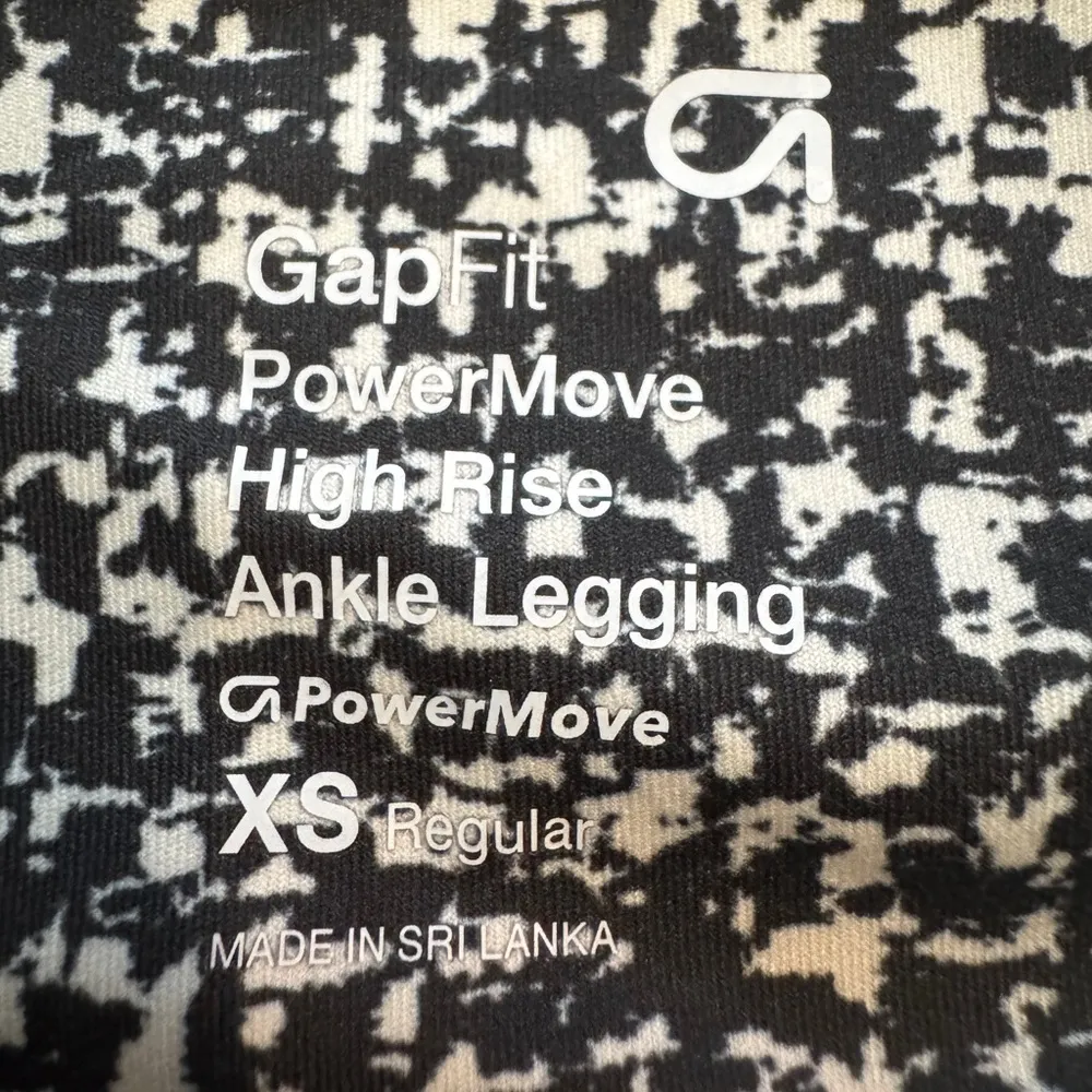GAP GapFit Power Move High Rise Ankle Legging XS like new! $25 - Image 2
