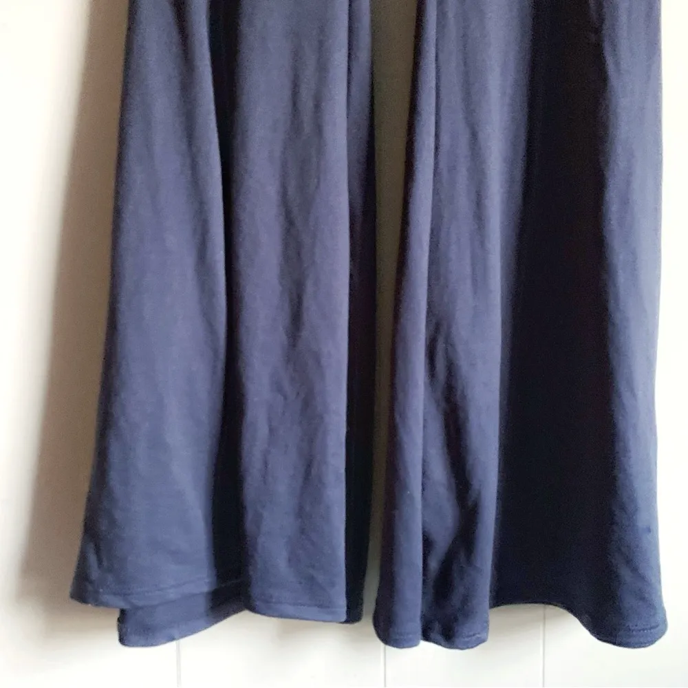 SSoulm Lightweight High Waist Bell Bottom Flared Pants M Blue Size M - Image 3