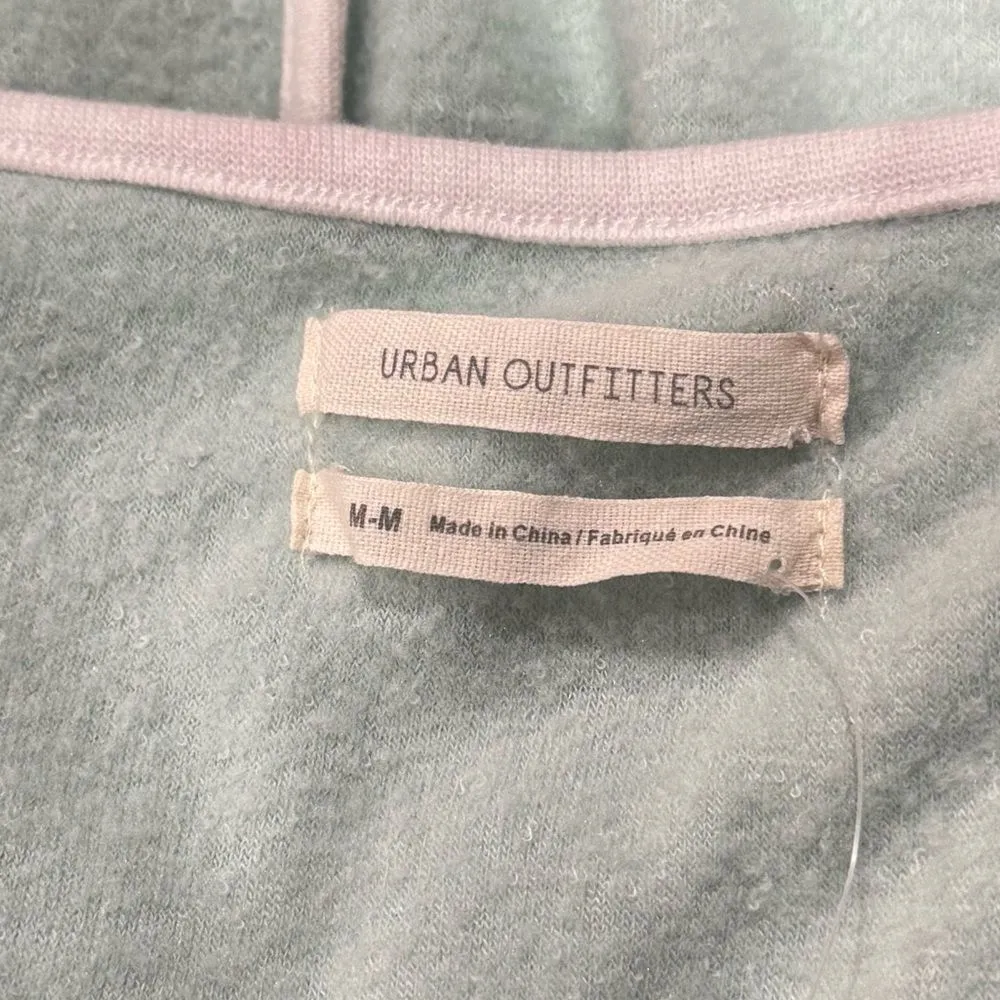 Urban Outfitters Baby Blue Terry Cloth Mini Dress Women's Medium - Image 5