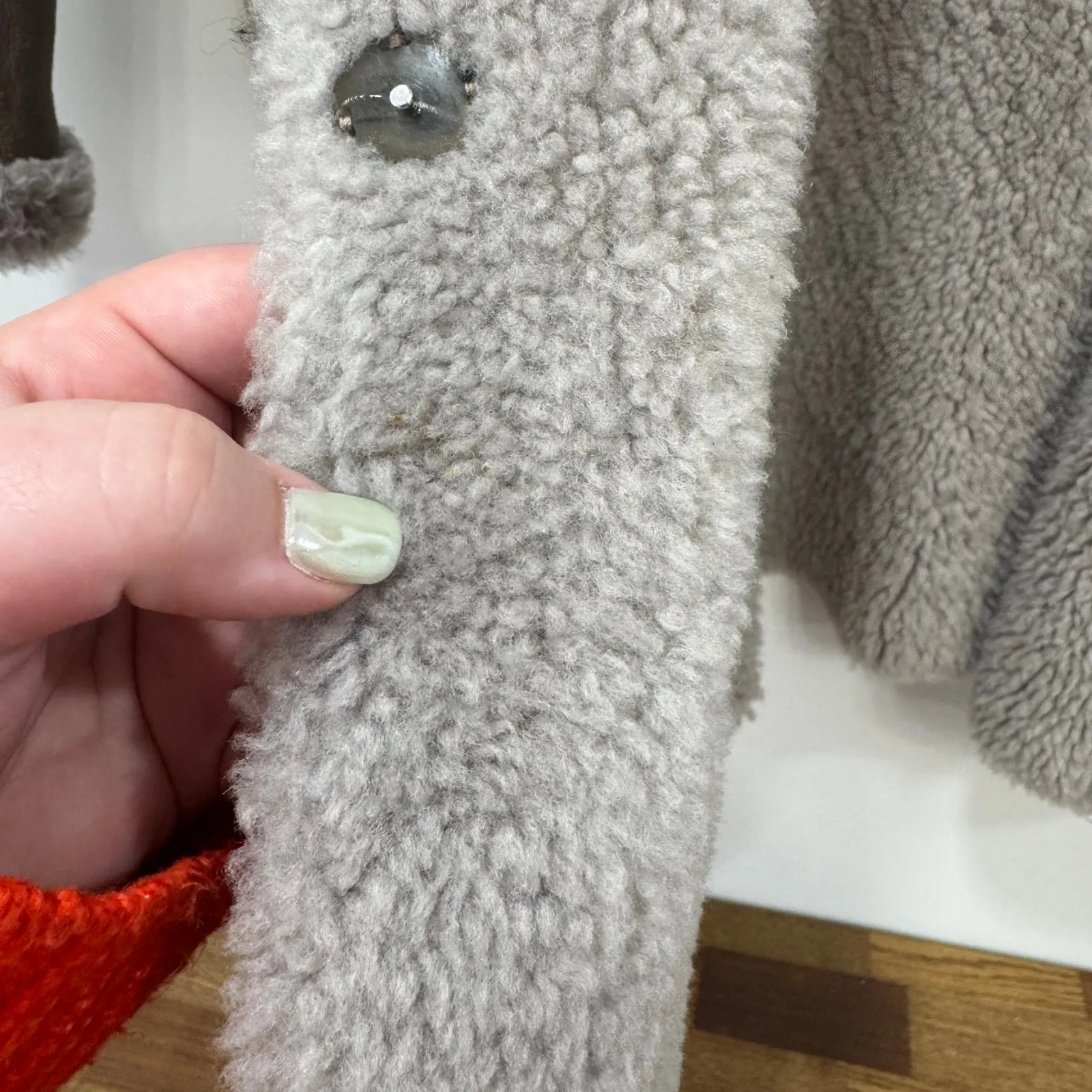 Celtic & Co Womens Coat 16 Sheepskin‎ Leather Shearling Penny Brown UK Tuscona - Image 6