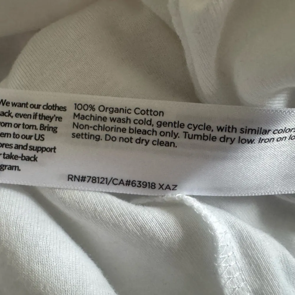 NEW EILEEN FISHER LIGHTWEIGHT Organic Cotton White Basic Tank Top large - Image 5