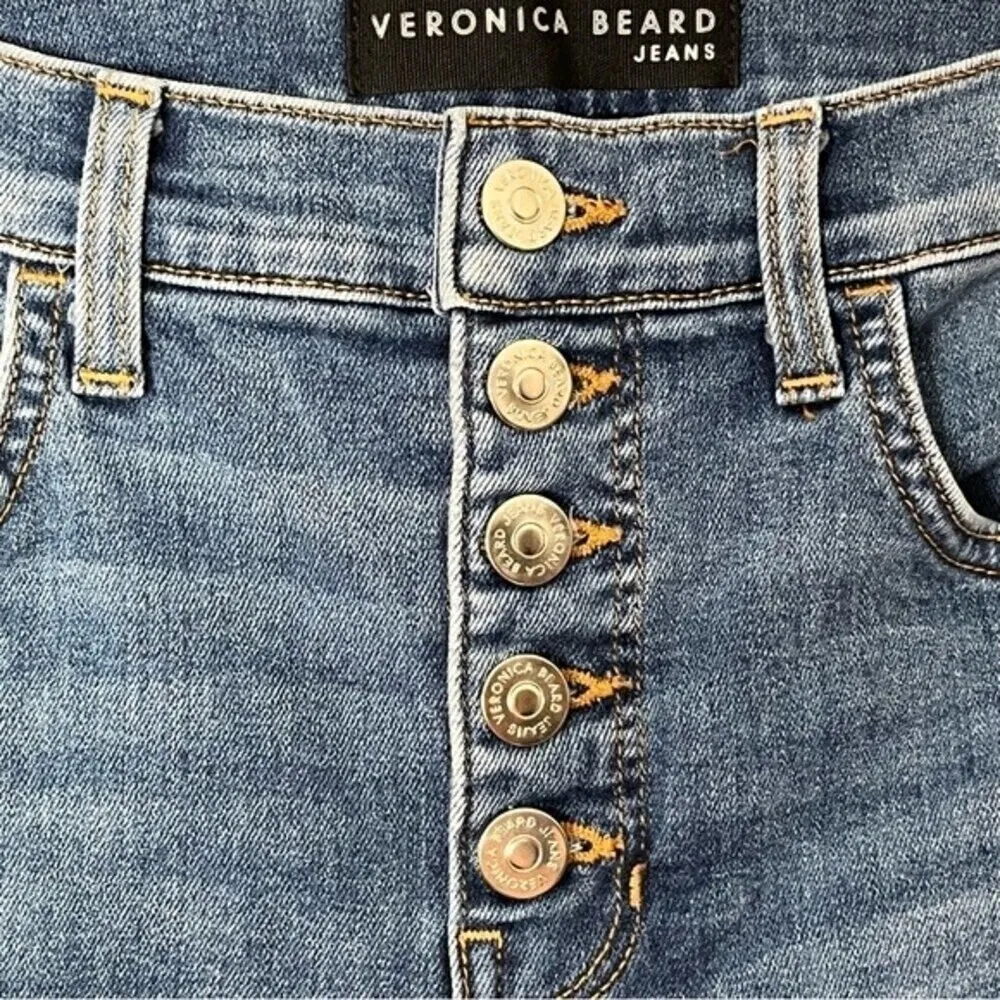 Veronica Beard Debbie Skinny Jeans Women’s Size 27 High Waist Cropped Beacon Tux - Image 8