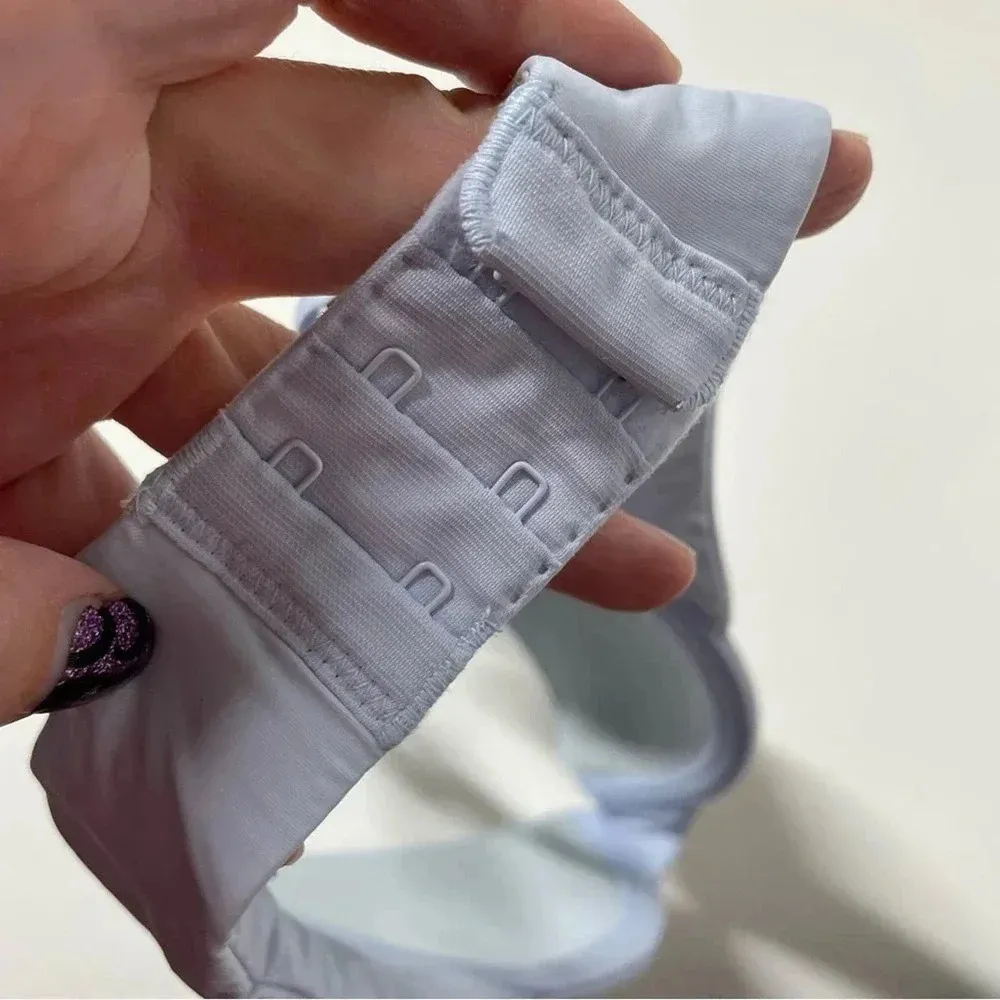 Natori Pure Luxe Full Fit Bra Light Blue Size 32C - Image 7