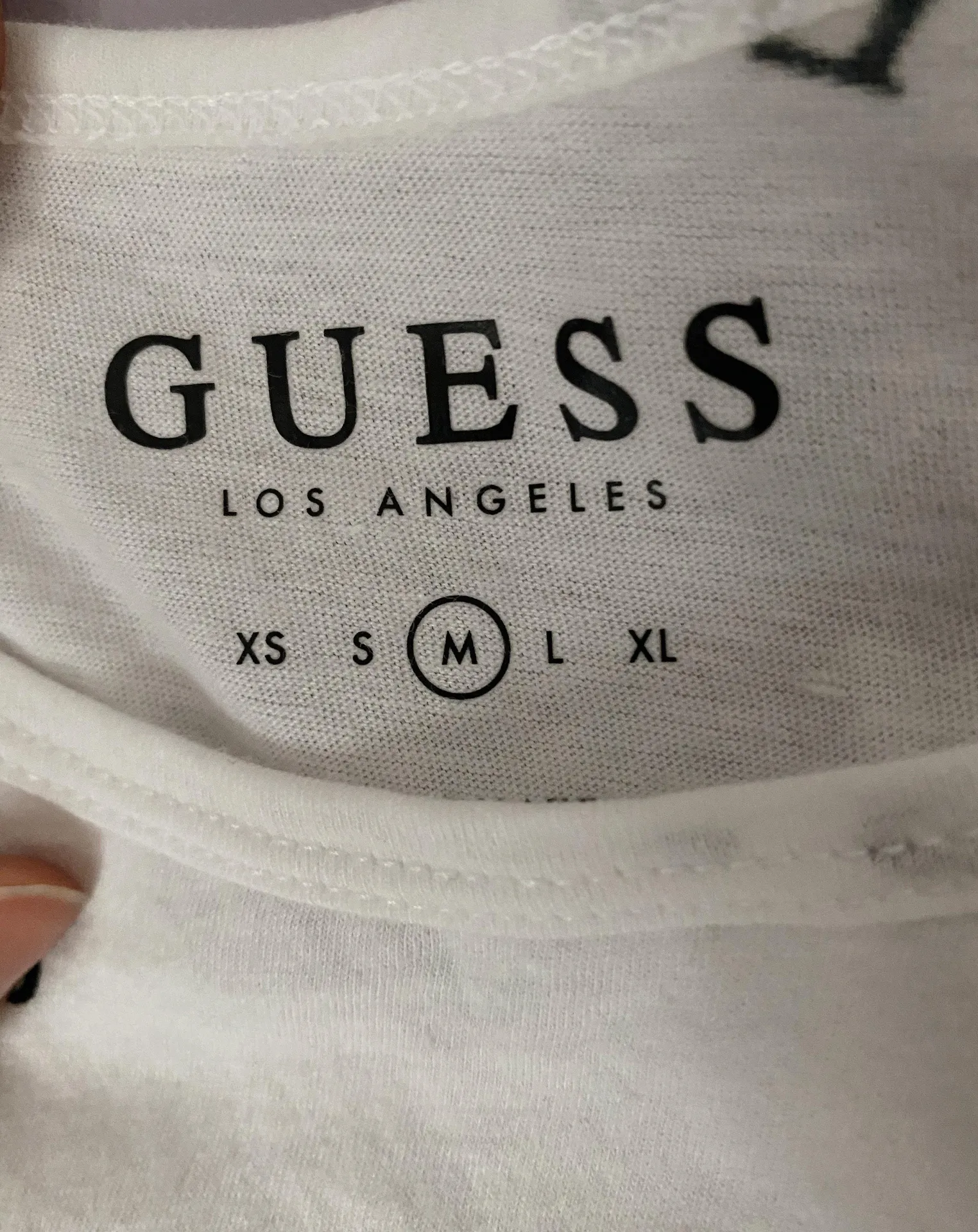 Guess Logo White Tank - Image 2
